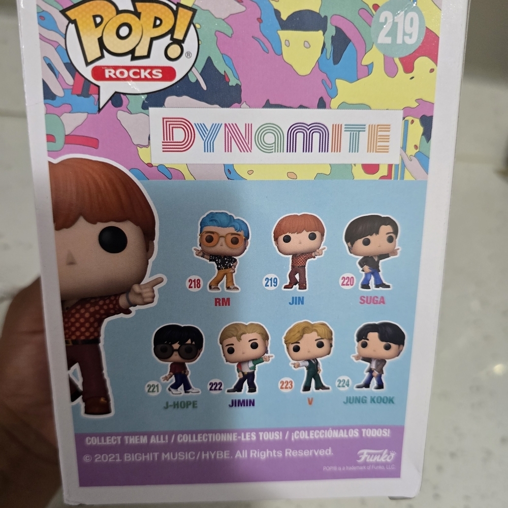 Funko Pop! Rocks Jin Figure - Picture 5 of 7
